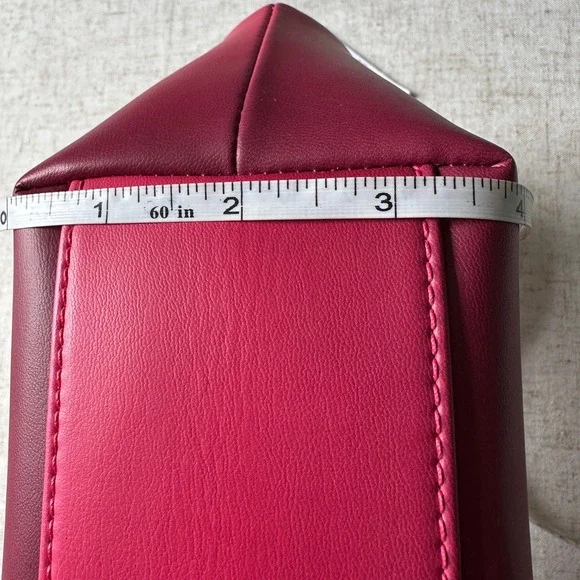 NWT GANNI Bou Bag Mini Gradient in Hot Pink Leather Crossbody - Picture 16 of 16